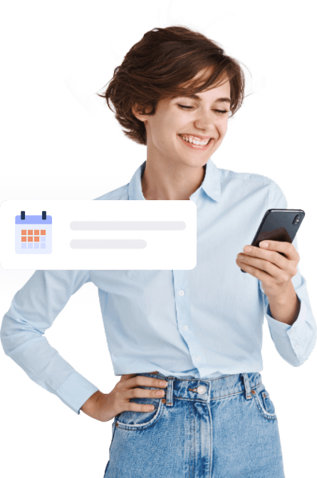 girl with mobile