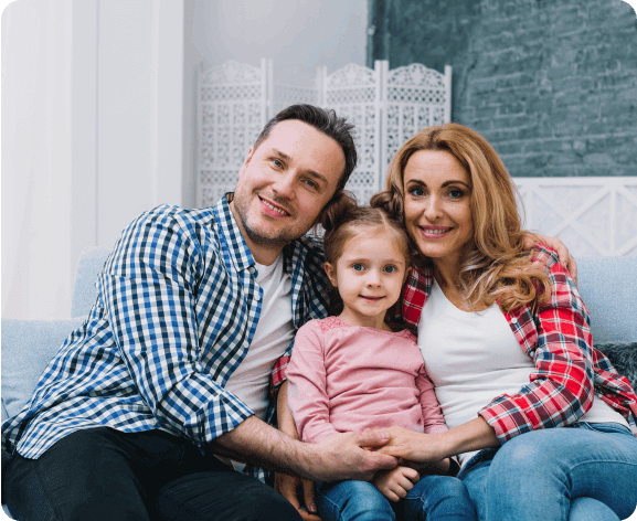 família feliz